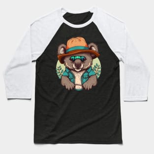 This koala wearing a smile is all the motivation you need to start your day Baseball T-Shirt